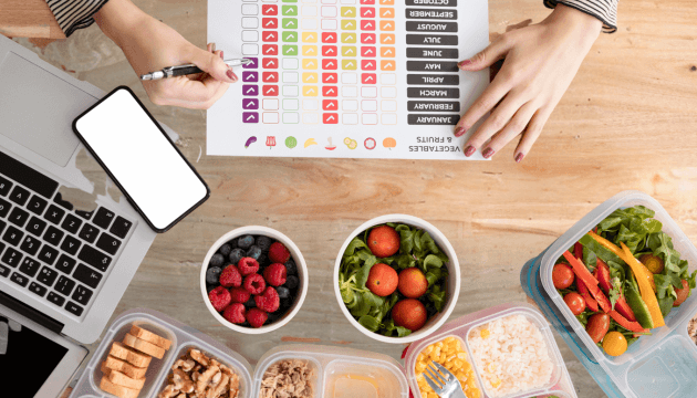 Grafico ajustes alimentares